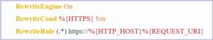 Перенаправление с HTTP на HTTPS